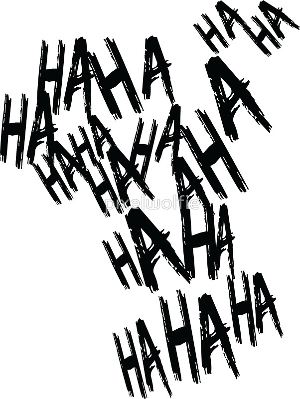 Ha Ha Ha Joker Graffiti- WallpaperUse