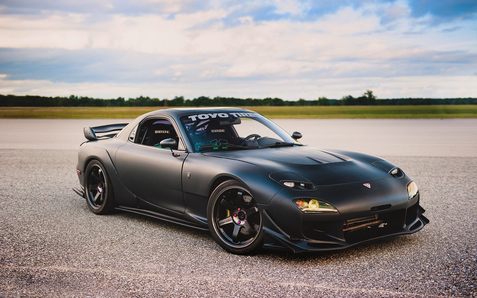 mazda rx7 wallpaper,land vehicle,vehicle,car,sports car,automotive design