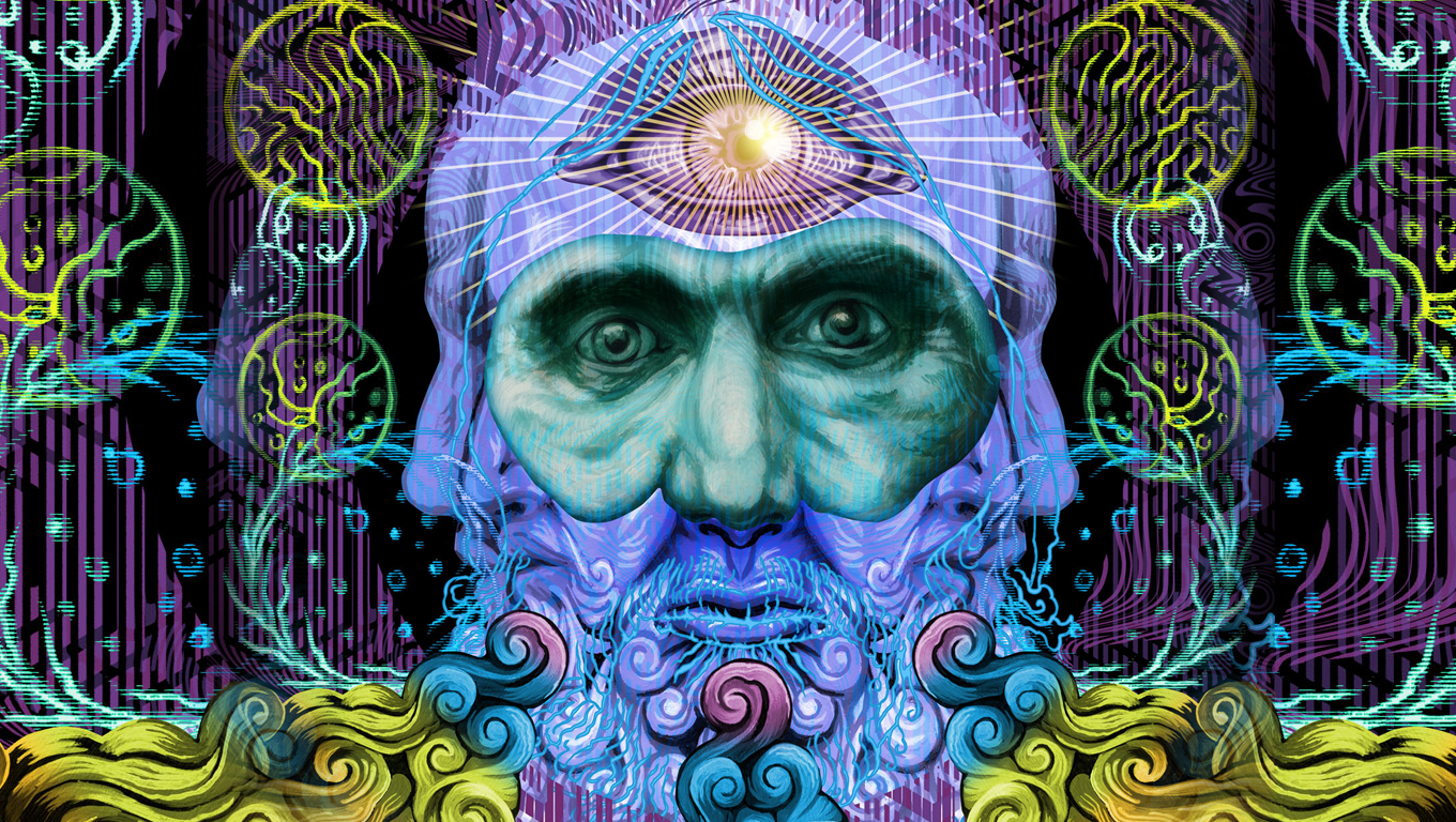 mastodon wallpaper,psychedelic art,art,illustration,graphic design,organism