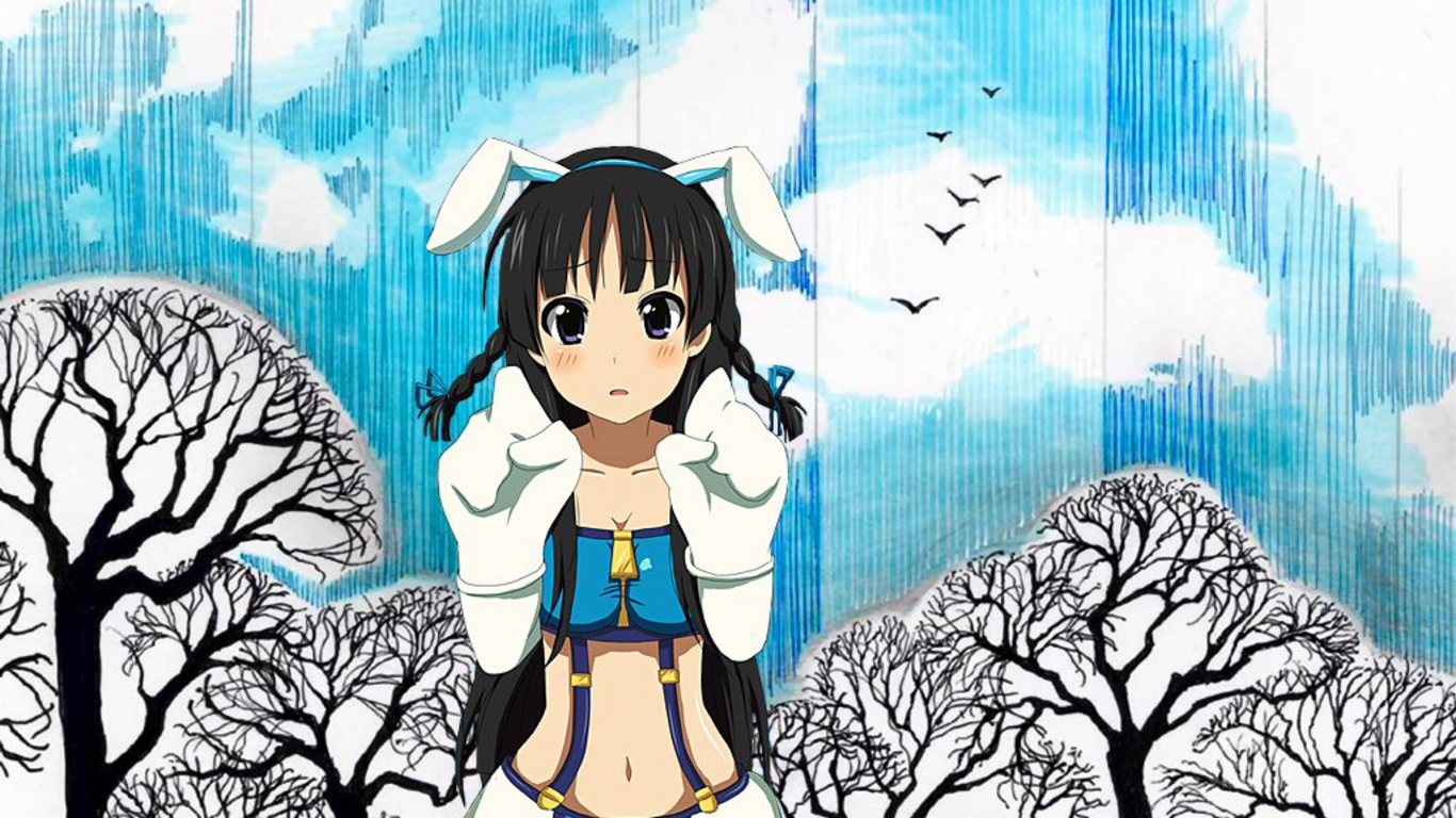 mio wallpapers,cartoon,anime,illustration,sky,cg artwork