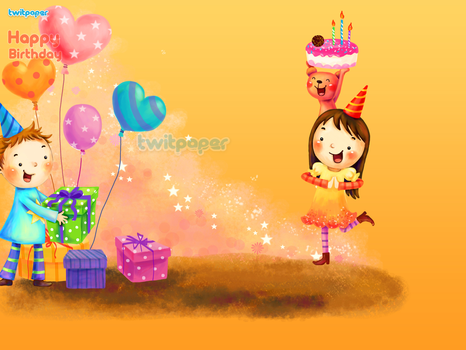 birthday girl wallpaper,cartoon,illustration,happy,clip art,graphic design
