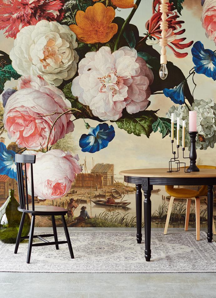 masterpiece wallpaper,flower,room,peony,plant,still life