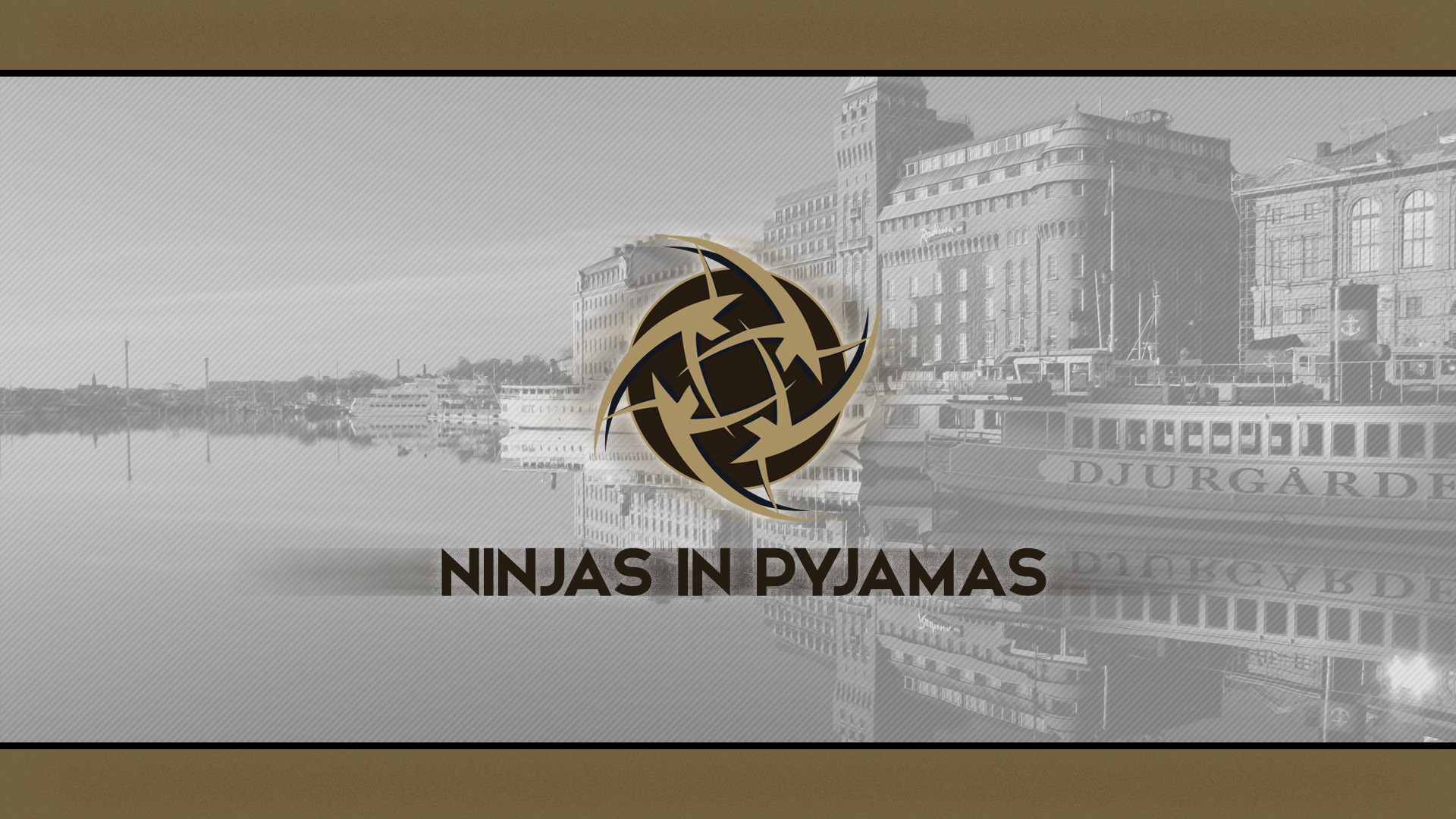 ninjas in pyjamas wallpaper,text,logo,font,design,stock photography