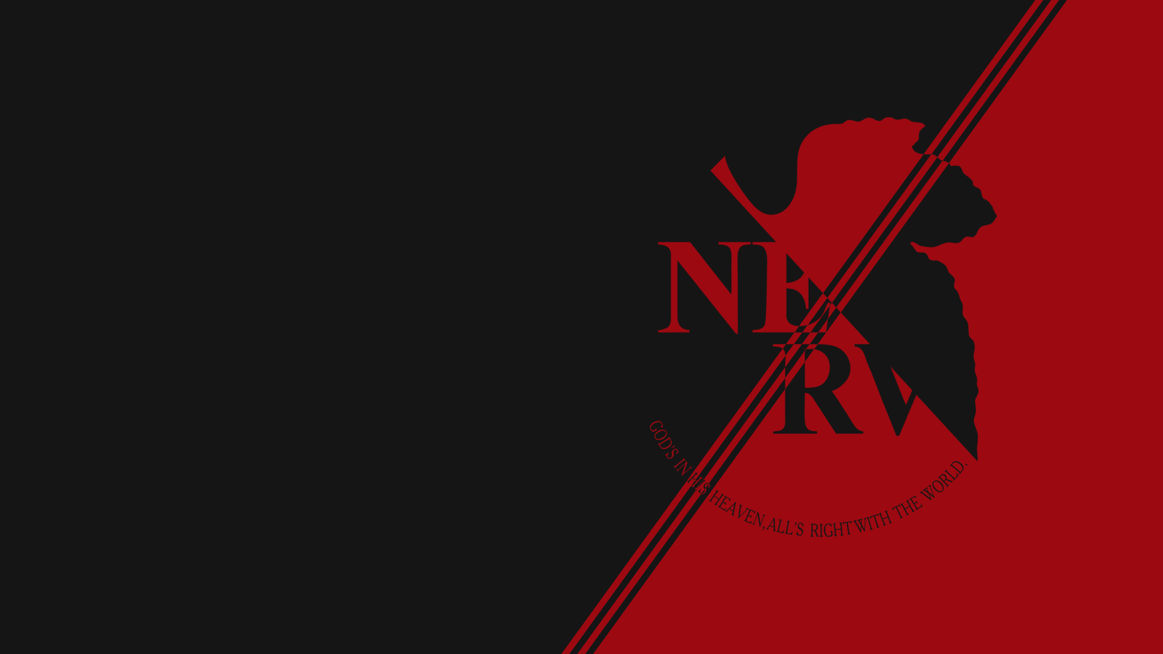 nerv wallpaper,red,black,maroon,font,graphic design