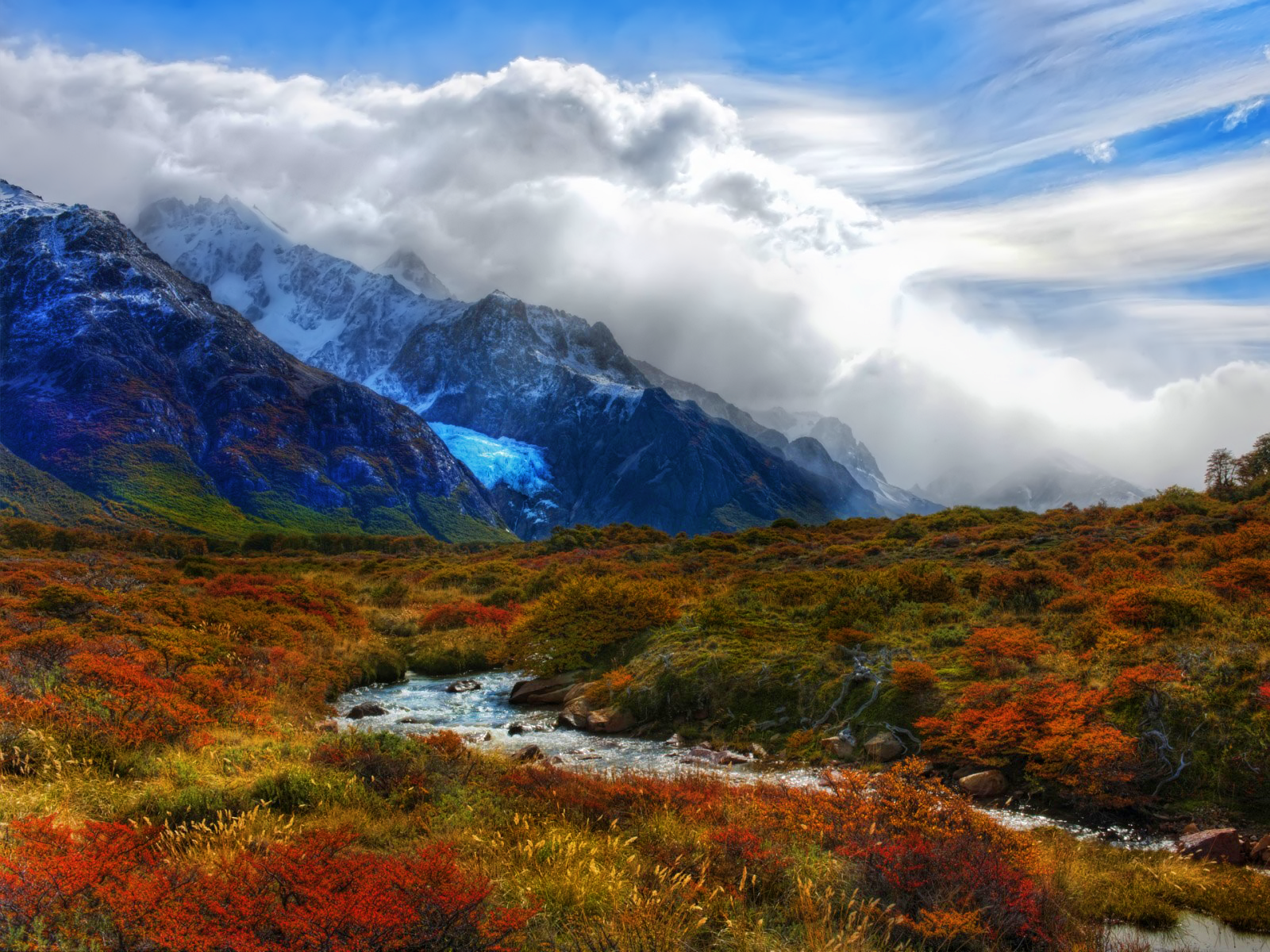 carta da parati patagonia,paesaggio naturale,montagna,natura,cielo
