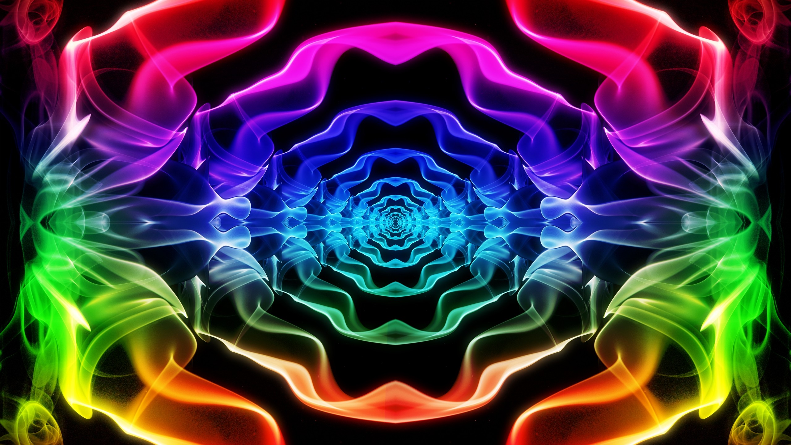 fond d'écran de fumée 3d,art fractal,violet,l'eau,bleu électrique,conception