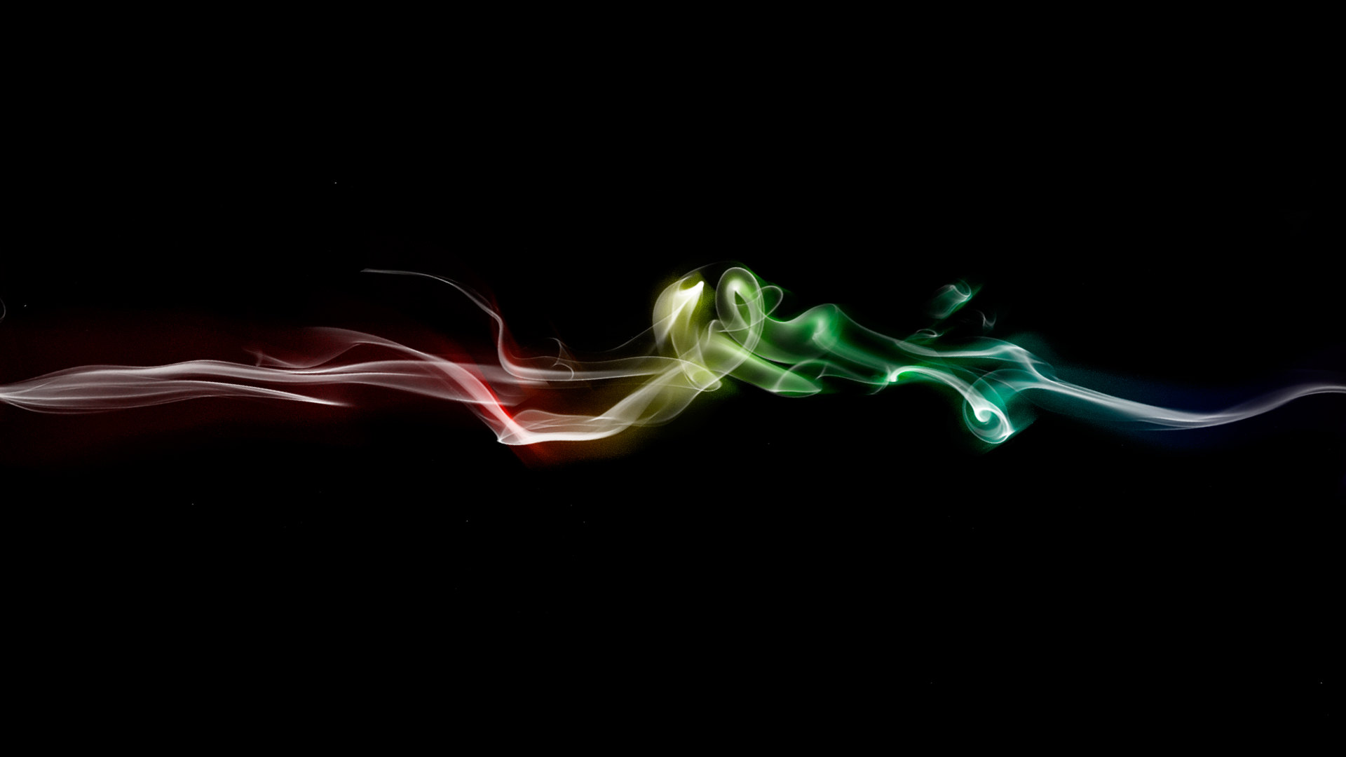 3d smoke wallpaper,green,black,light,red,smoke