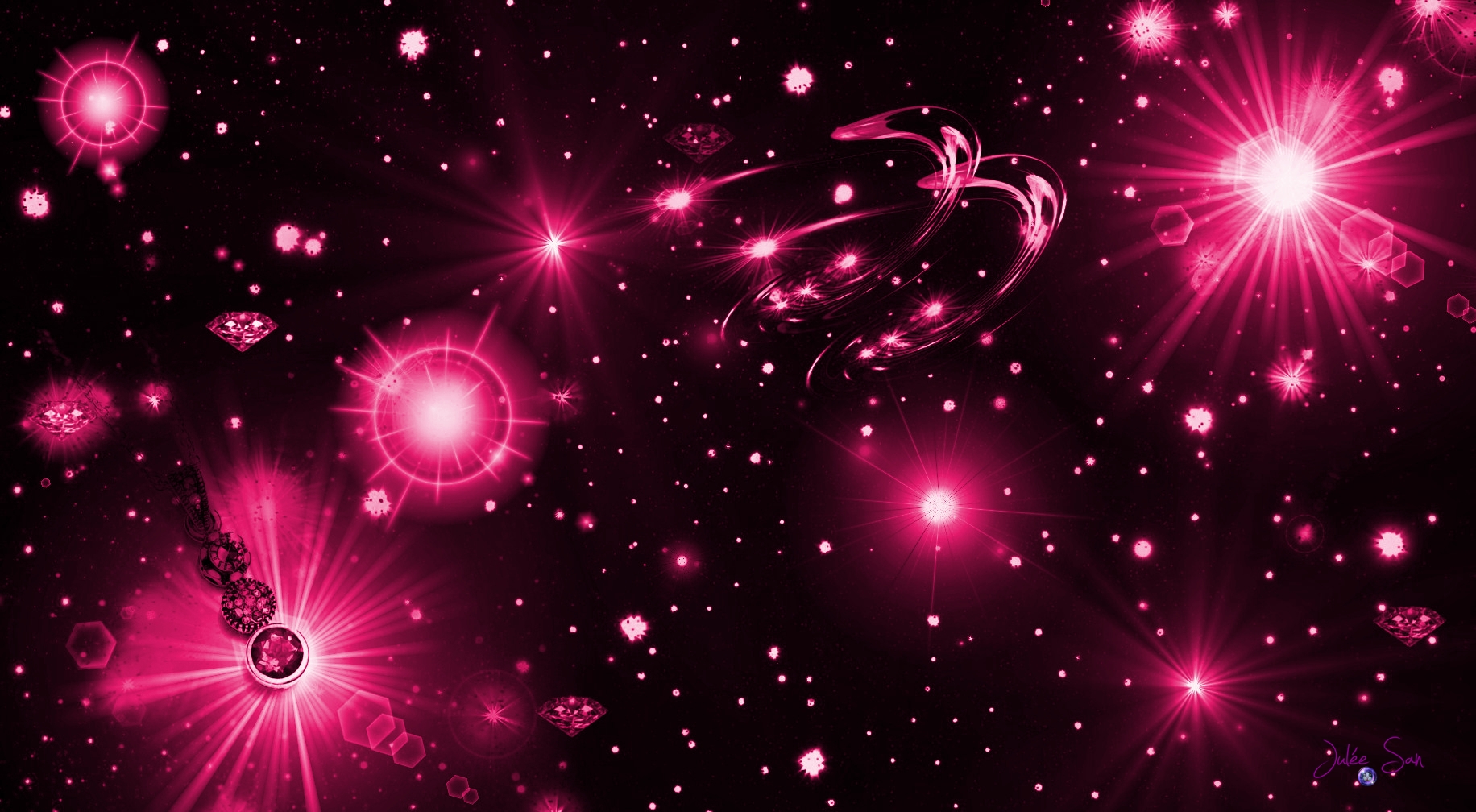 fond d'écran couleur rose hd,rose,violet,objet astronomique,espace,violet