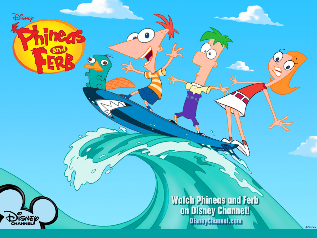 Phineas And Ferb Wallpaper Animated Cartoon Cartoon Illustration Animation Games Wallpaperuse