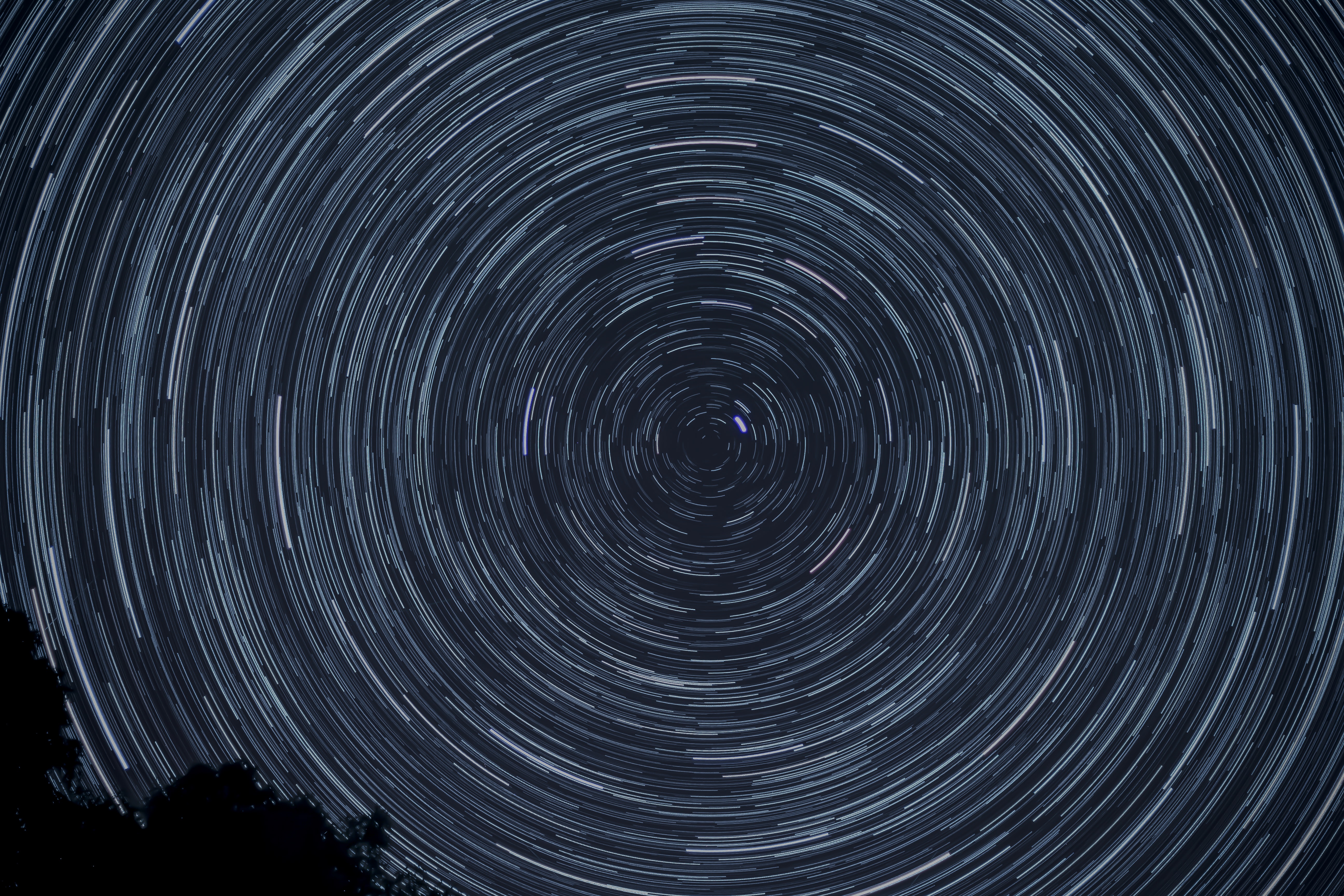 star trails wallpaper,sky,circle,spiral,space,vortex