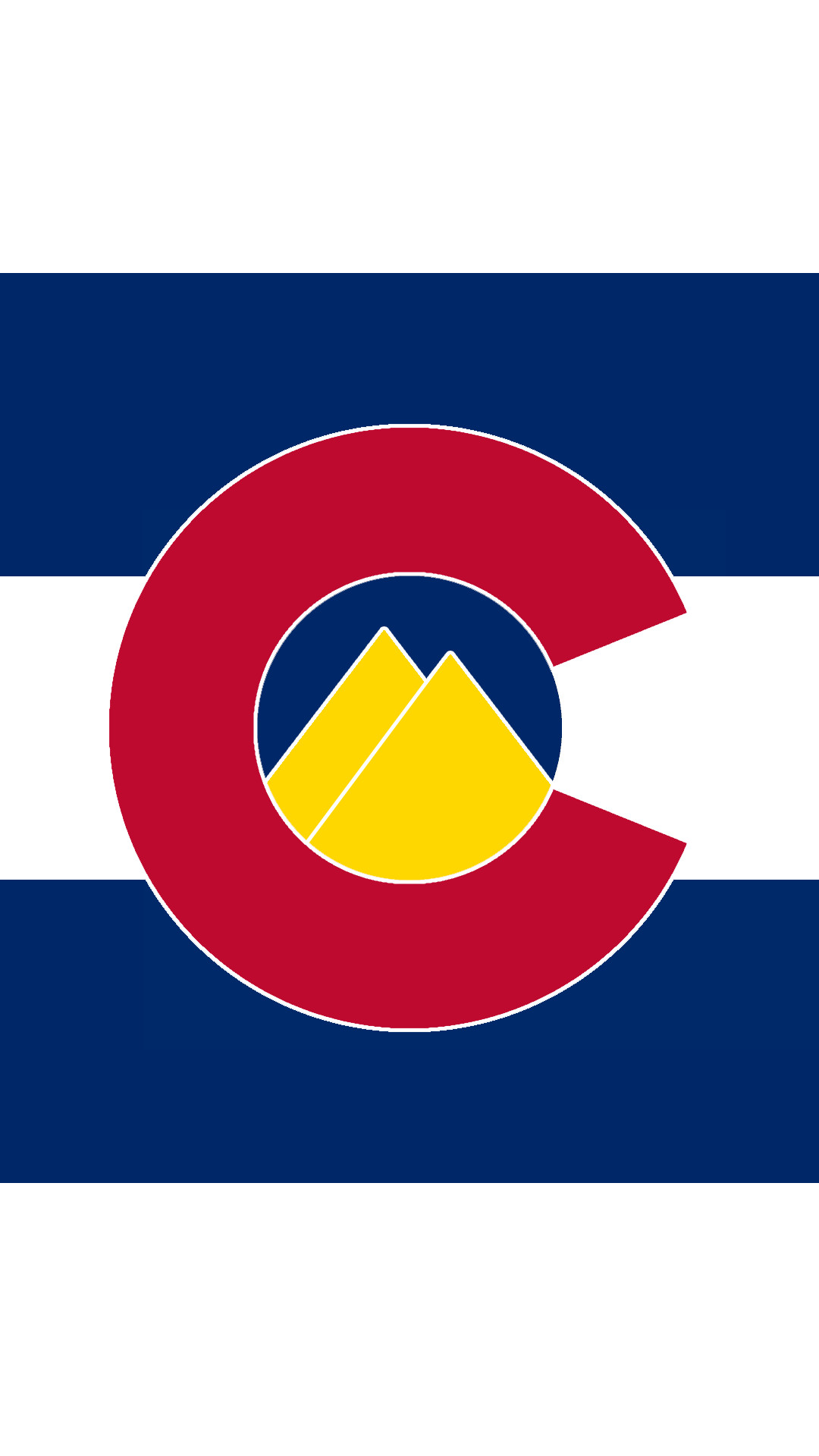 colorado flag wallpaper,flagge,elektrisches blau