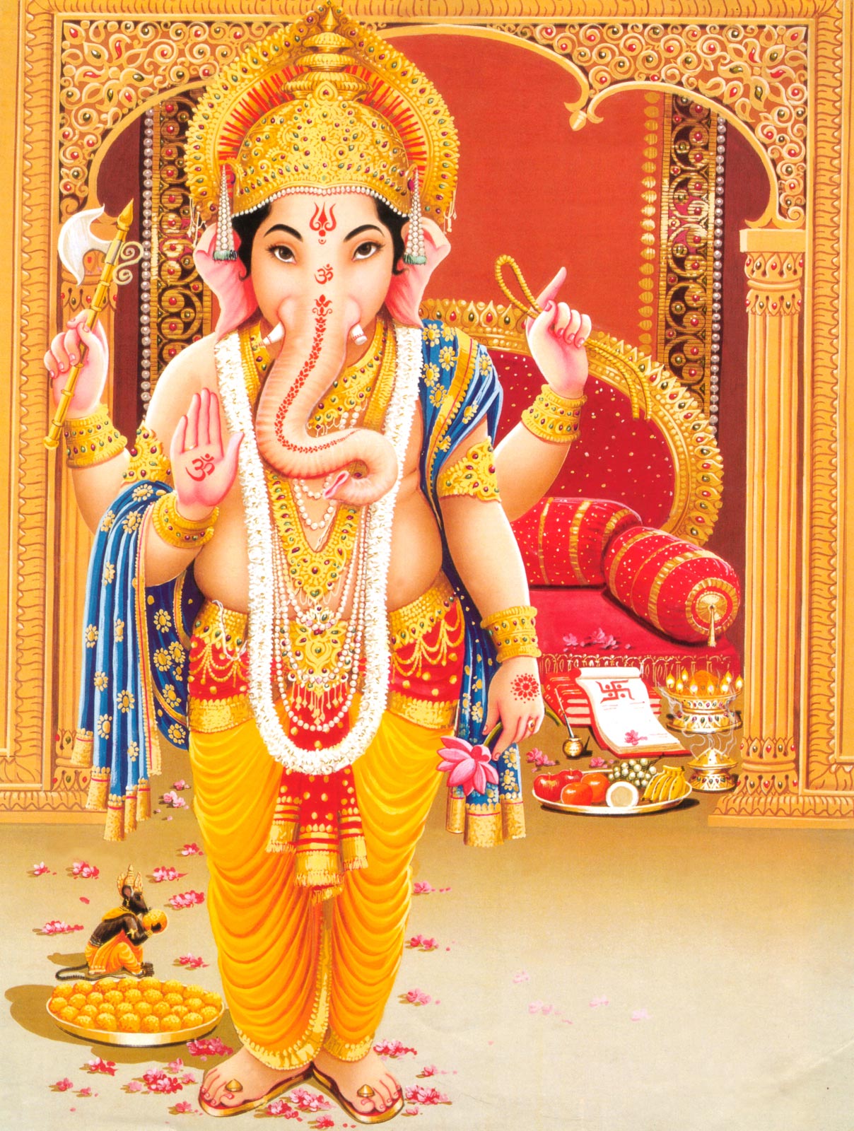 vinayagar animation wallpaper,temple,place of worship,guru,temple,tradition