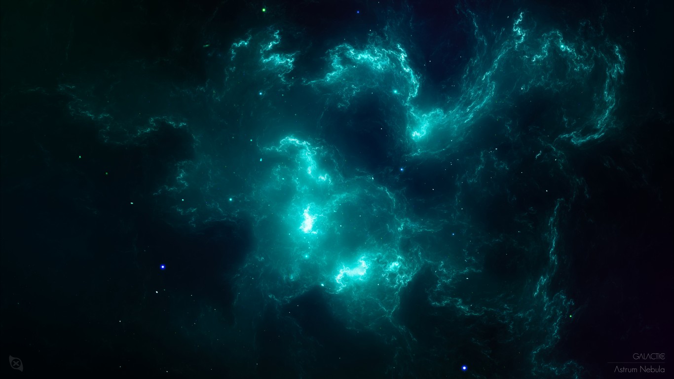 sfondo turchese hd,nebulosa,blu,verde,atmosfera,oggetto astronomico