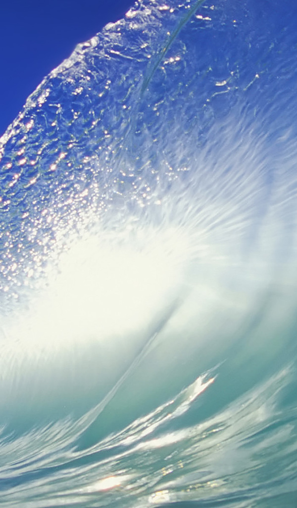 600x1024 fonds d'écran,ciel,l'eau,vague,jour,bleu