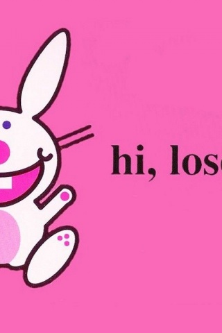 loser wallpaper,pink,text,cartoon,font,magenta