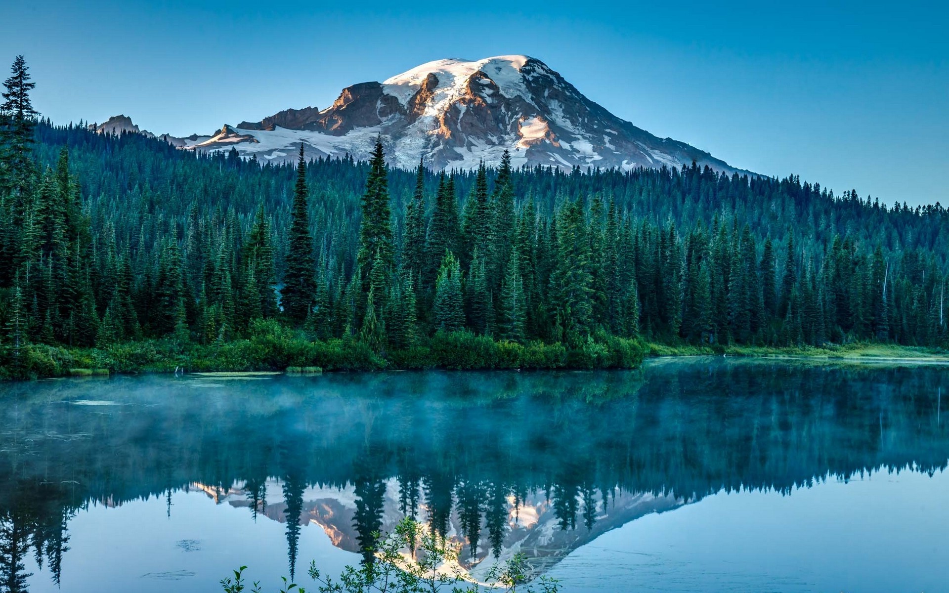 fondo de pantalla de estado de montaña azul,paisaje natural,naturaleza,reflexión,montaña,agua