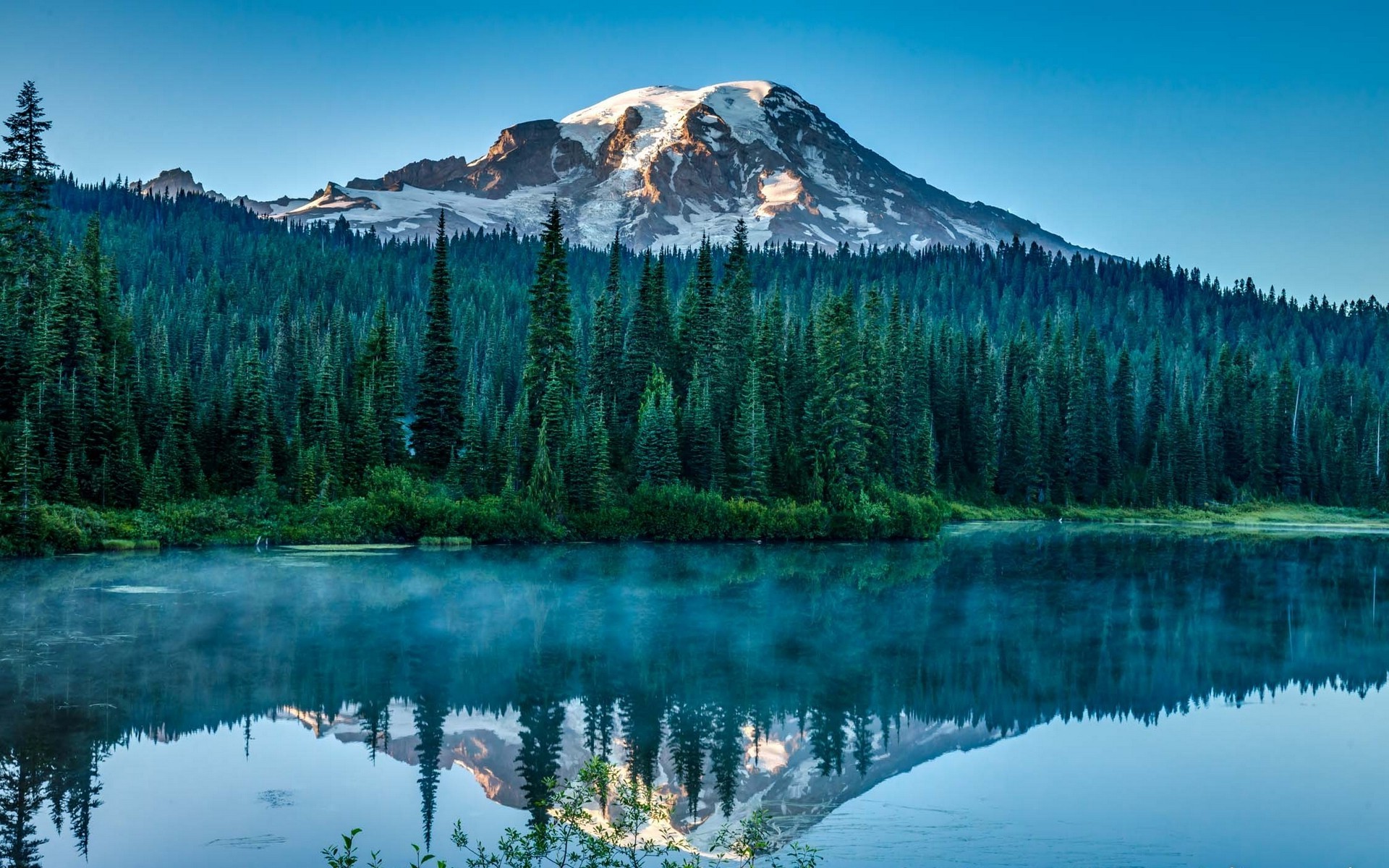 fond d'écran de l'état de la montagne bleue,paysage naturel,la nature,réflexion,montagne,l'eau