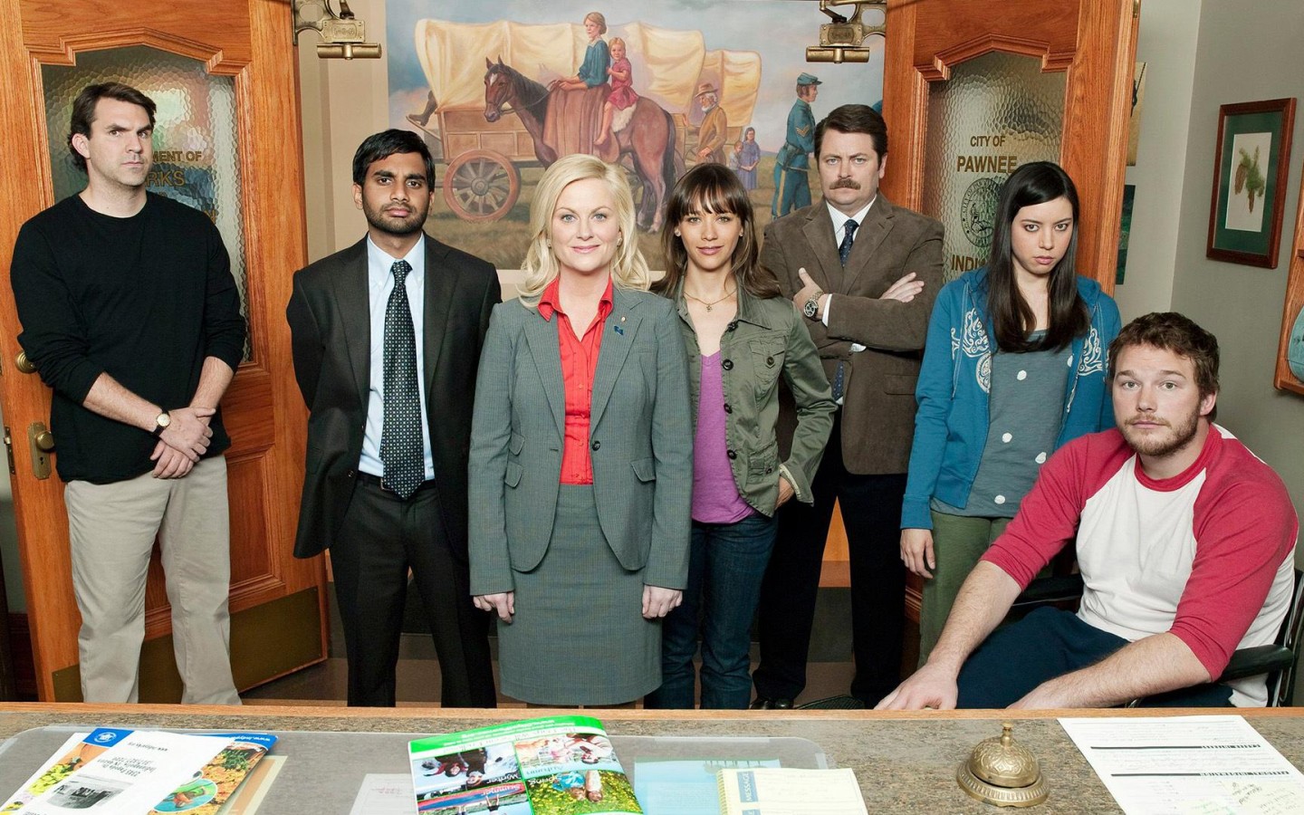 parks and rec wallpaper,community,event,art,visual arts,team