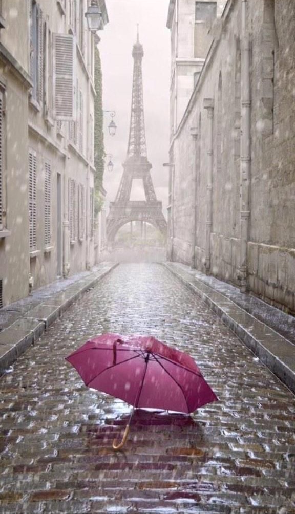 melhores wallpapers para android,umbrella,pink,rain,alley,architecture