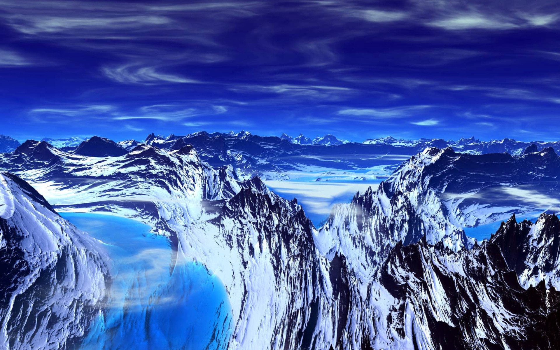 1024x600 fondo de pantalla hd,paisaje natural,naturaleza,cielo,montaña,cordillera