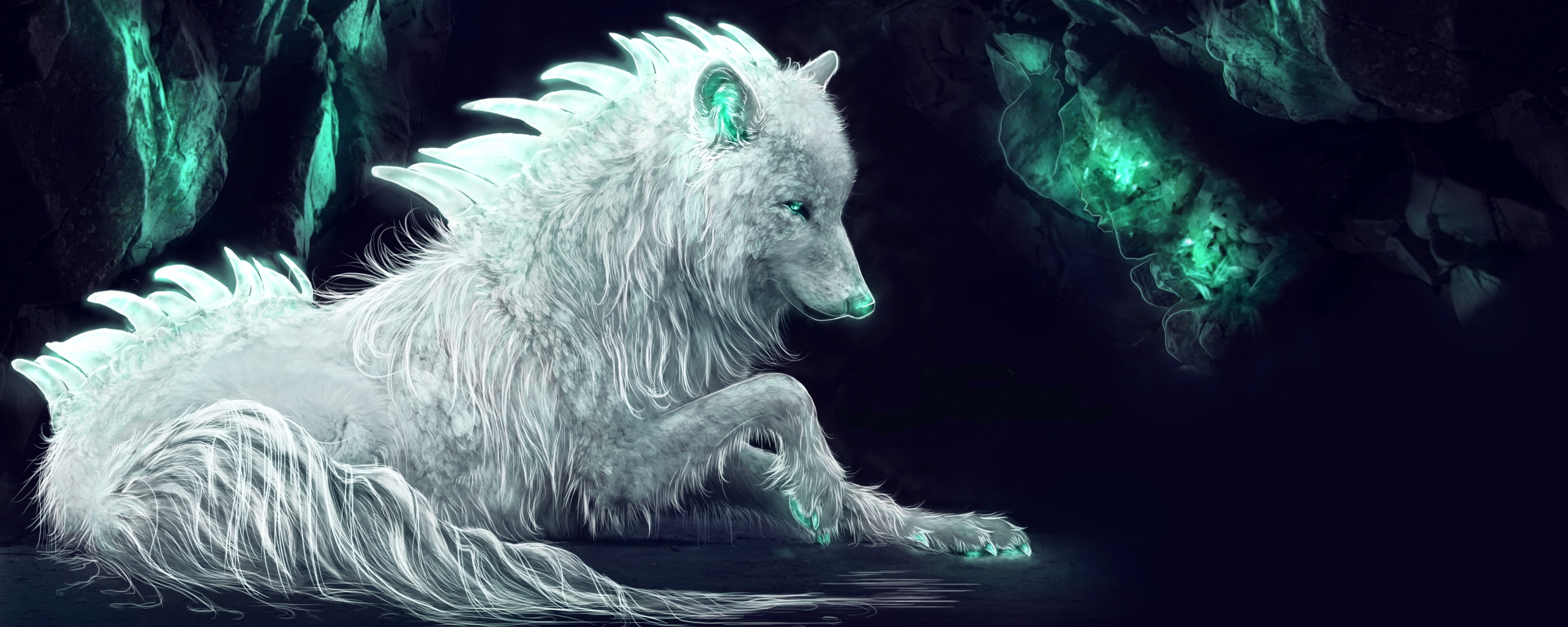 1024x600 hd wallpaper,wolf,darkness,fictional character,mythical creature,wildlife