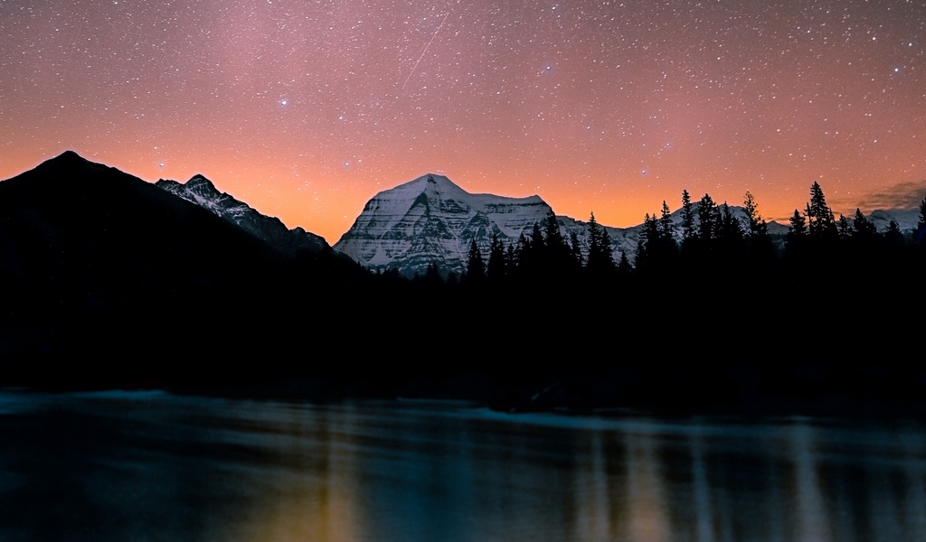 1024x600 fondo de pantalla hd,cielo,naturaleza,montaña,paisaje natural,reflexión