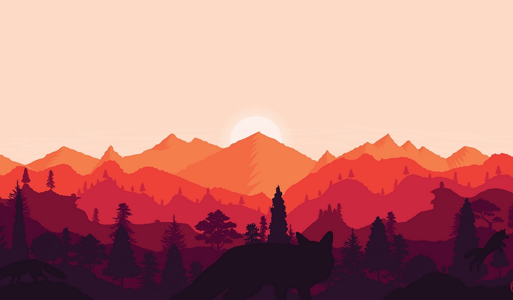sfondo hd 1024x600,cielo,montagna,natura,catena montuosa,rosso