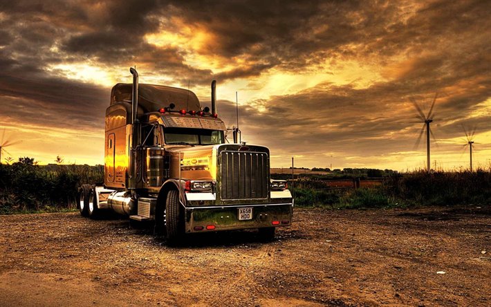 camion 바탕 화면,트럭,차량,상용차,하늘,트레일러 트럭