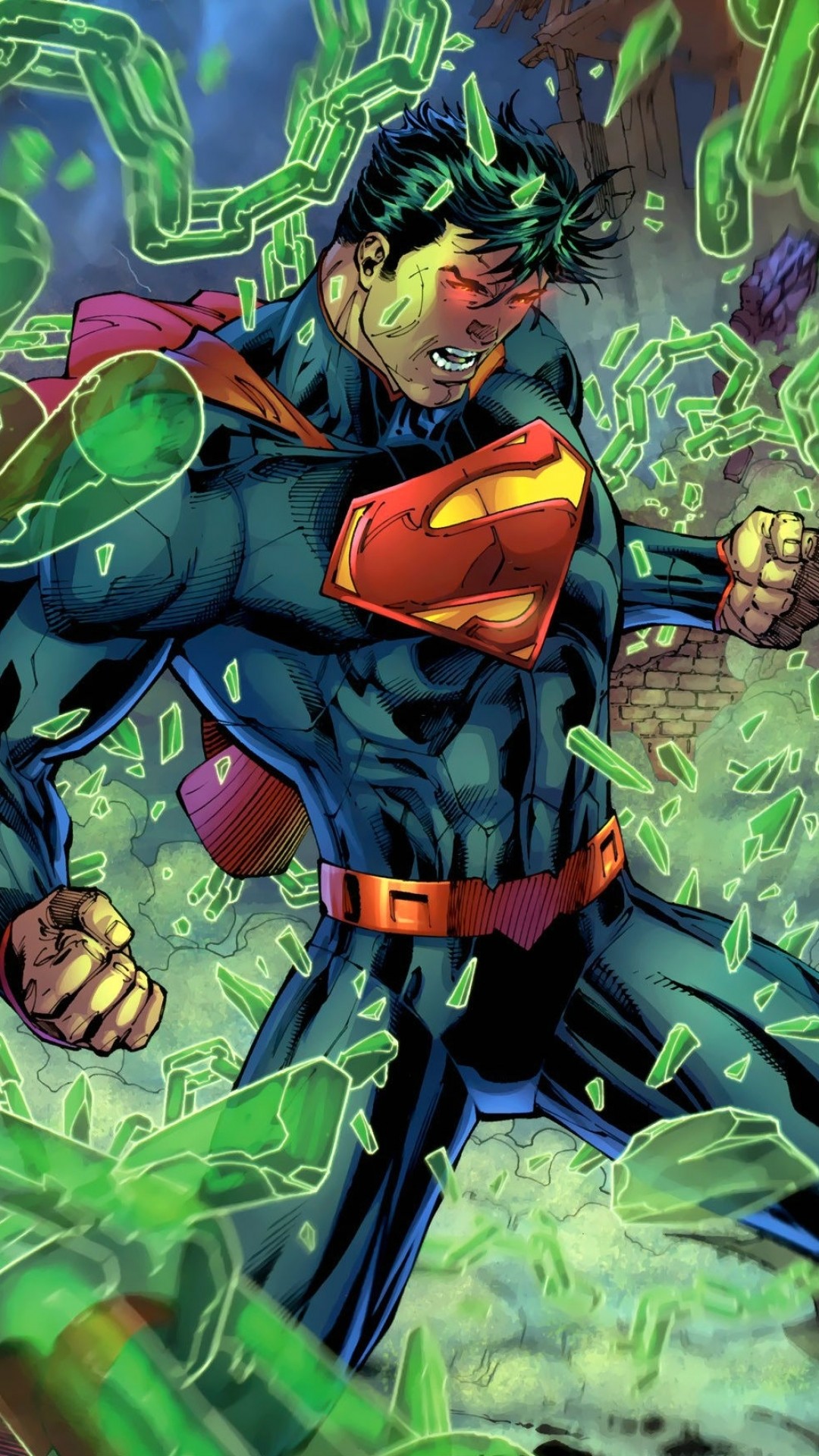 superman comic wallpaper,erfundener charakter,superheld,held,gerechtigkeitsliga,fiktion