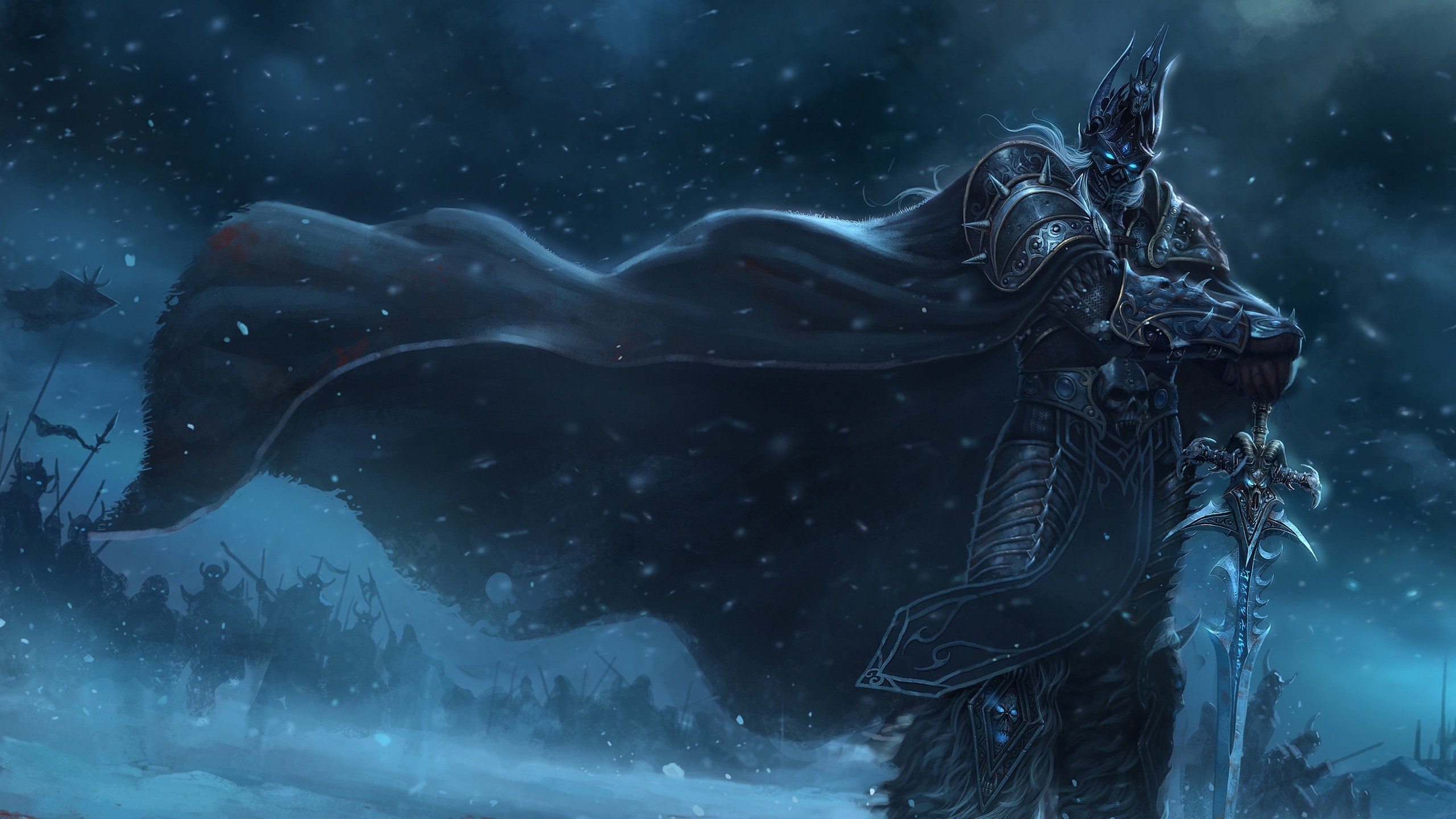 death knight wallpaper,cg artwork,sky,illustration,darkness,fictional character