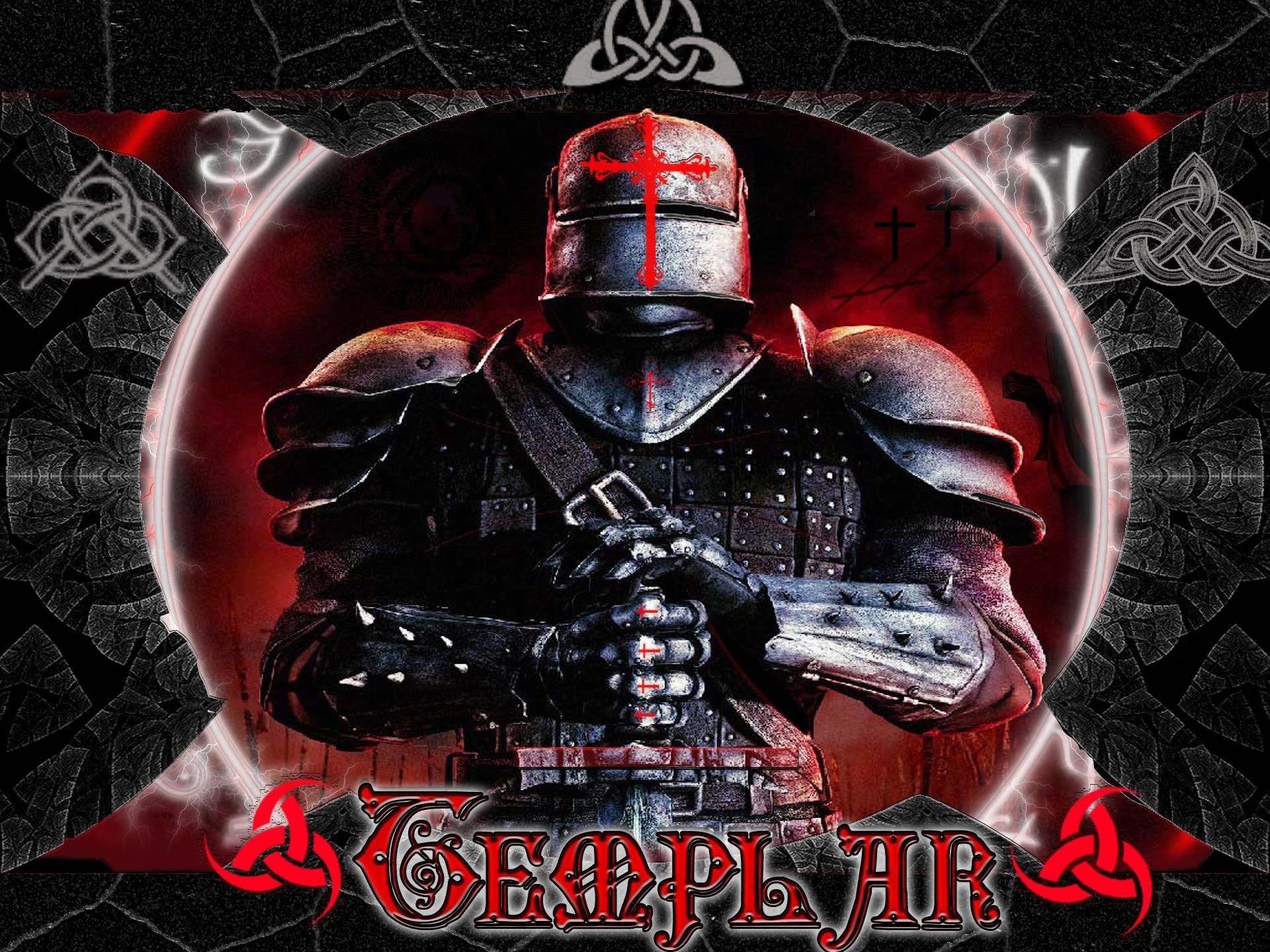 knights templar wallpaper,fictional character,action figure,supervillain,graphic design,knight