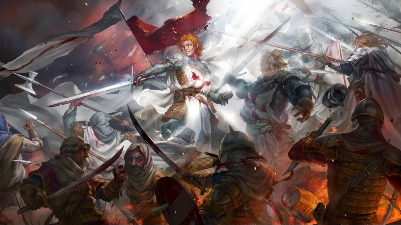 knights templar wallpaper,art,painting,cg artwork,illustration,fictional character