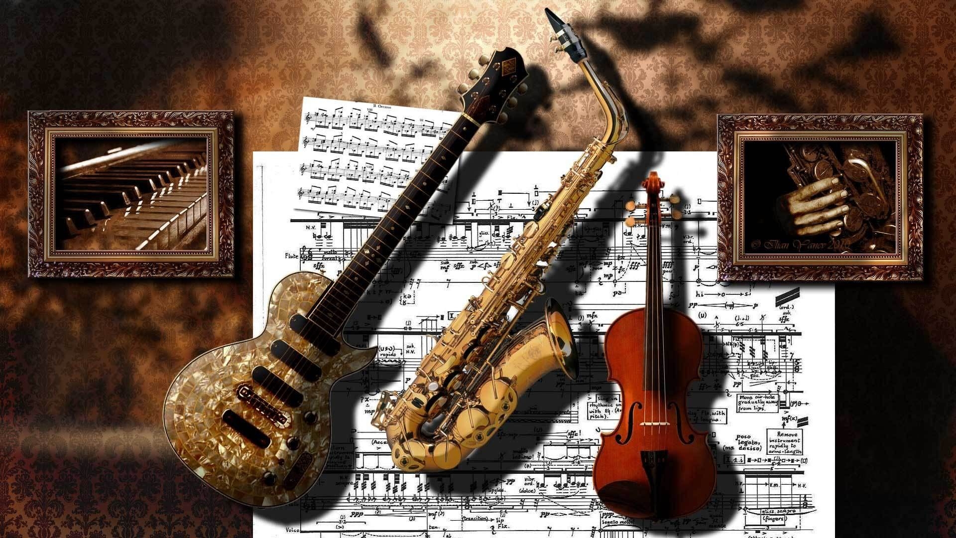 fondo de pantalla de instrumentos musicales,instrumento musical,música,instrumentos de cuerda pulsada,instrumentos musicales indios,guitarra