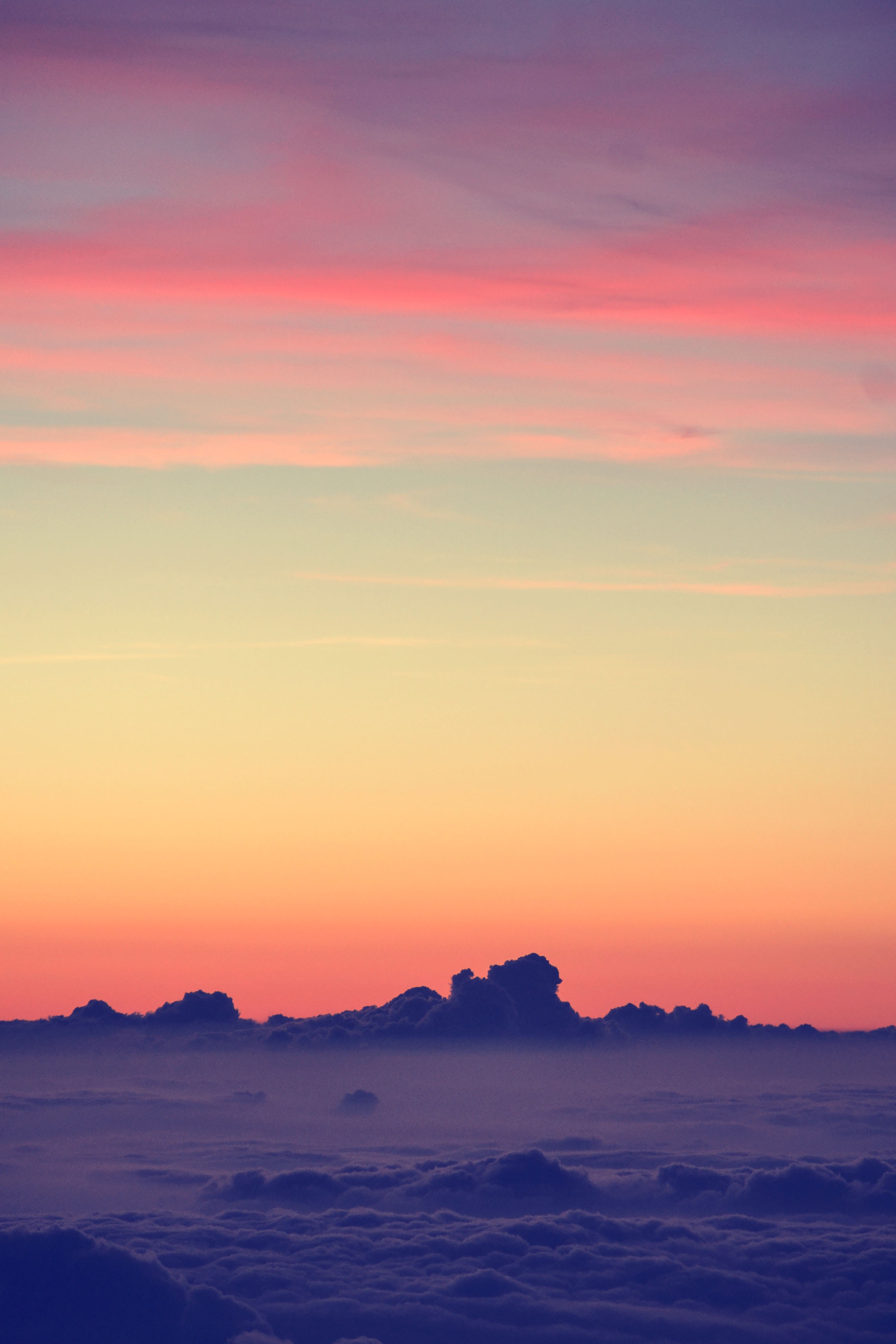 sky wallpaper for iphone,sky,horizon,afterglow,sunrise,cloud