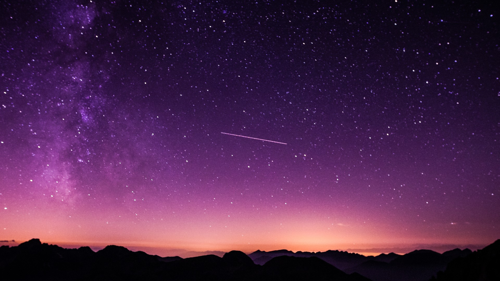 ciel fonds d'écran hd 1080p,ciel,violet,atmosphère,horizon,nuit