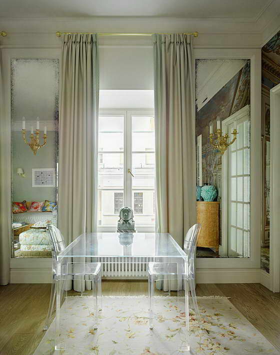 wallpaper for small spaces,room,white,curtain,interior design,furniture