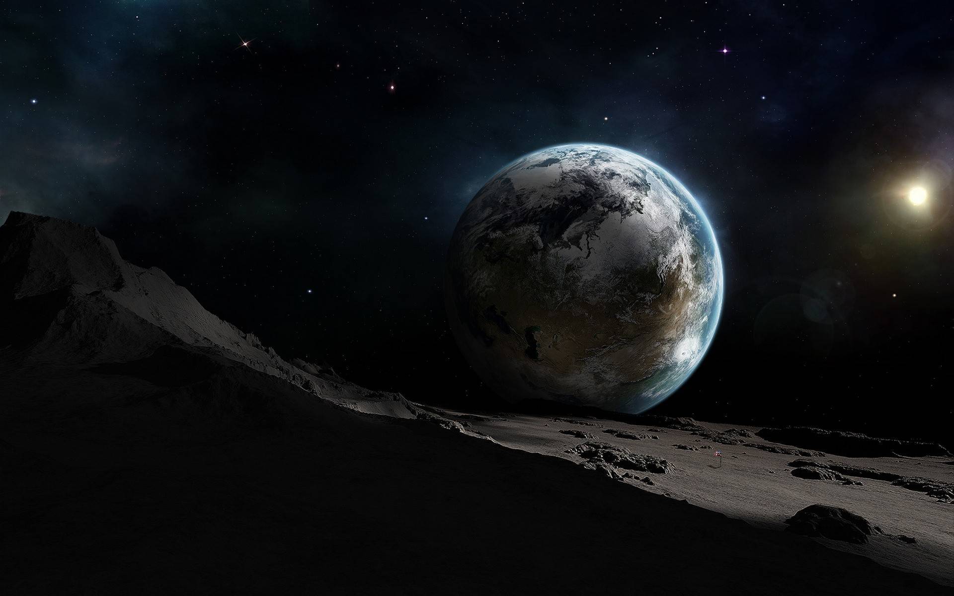 espacio wallpaper hd,weltraum,mond,planet,astronomisches objekt,atmosphäre