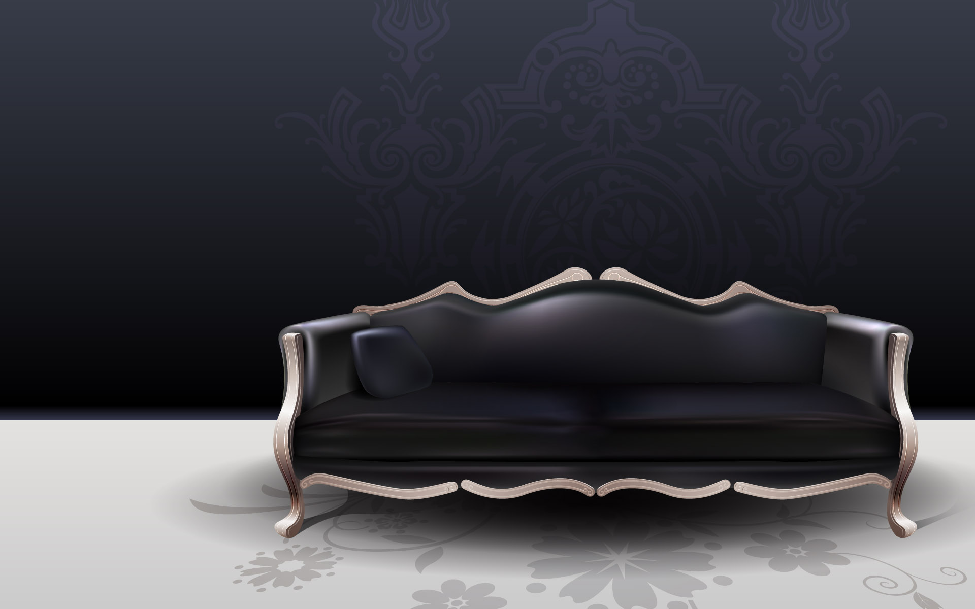 sofa wallpaper,couch,furniture,black,sofa bed,living room (#249831