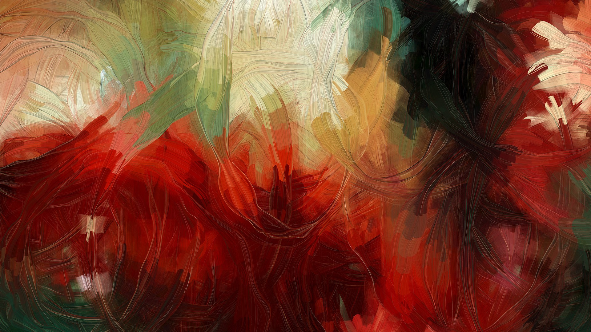 trazos de pintura fondo de pantalla,rojo,naranja,arte fractal,arte,pintura