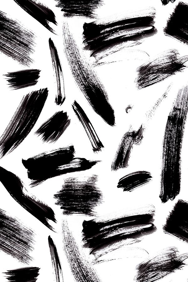 paint strokes wallpaper,black and white,monochrome,drawing,font,sketch
