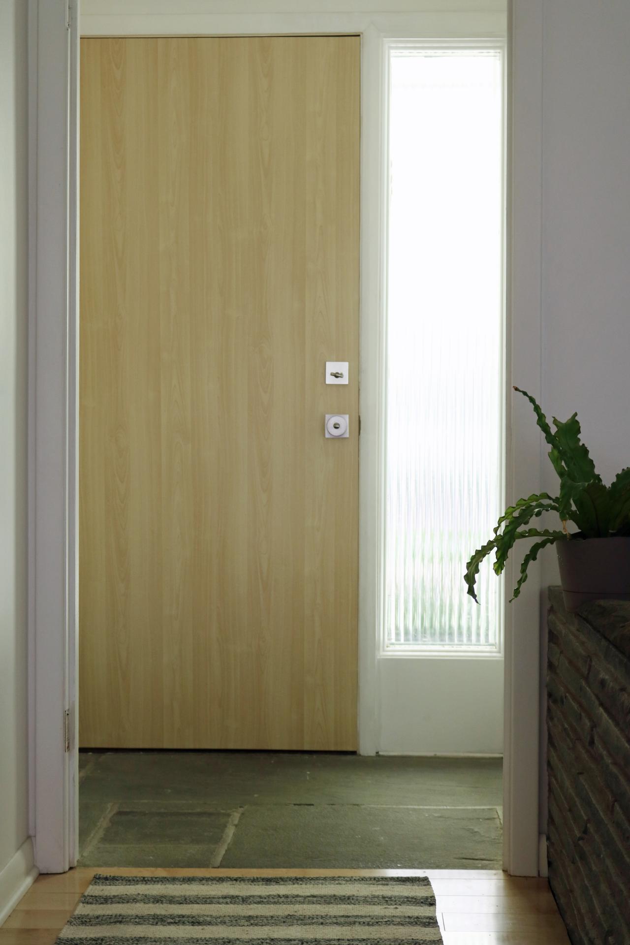 wallpaper on interior doors,door,floor,property,room,home door