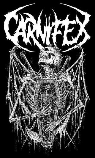 fondo de pantalla carnifex,ilustración,personaje de ficción,arte,diseño gráfico,camiseta