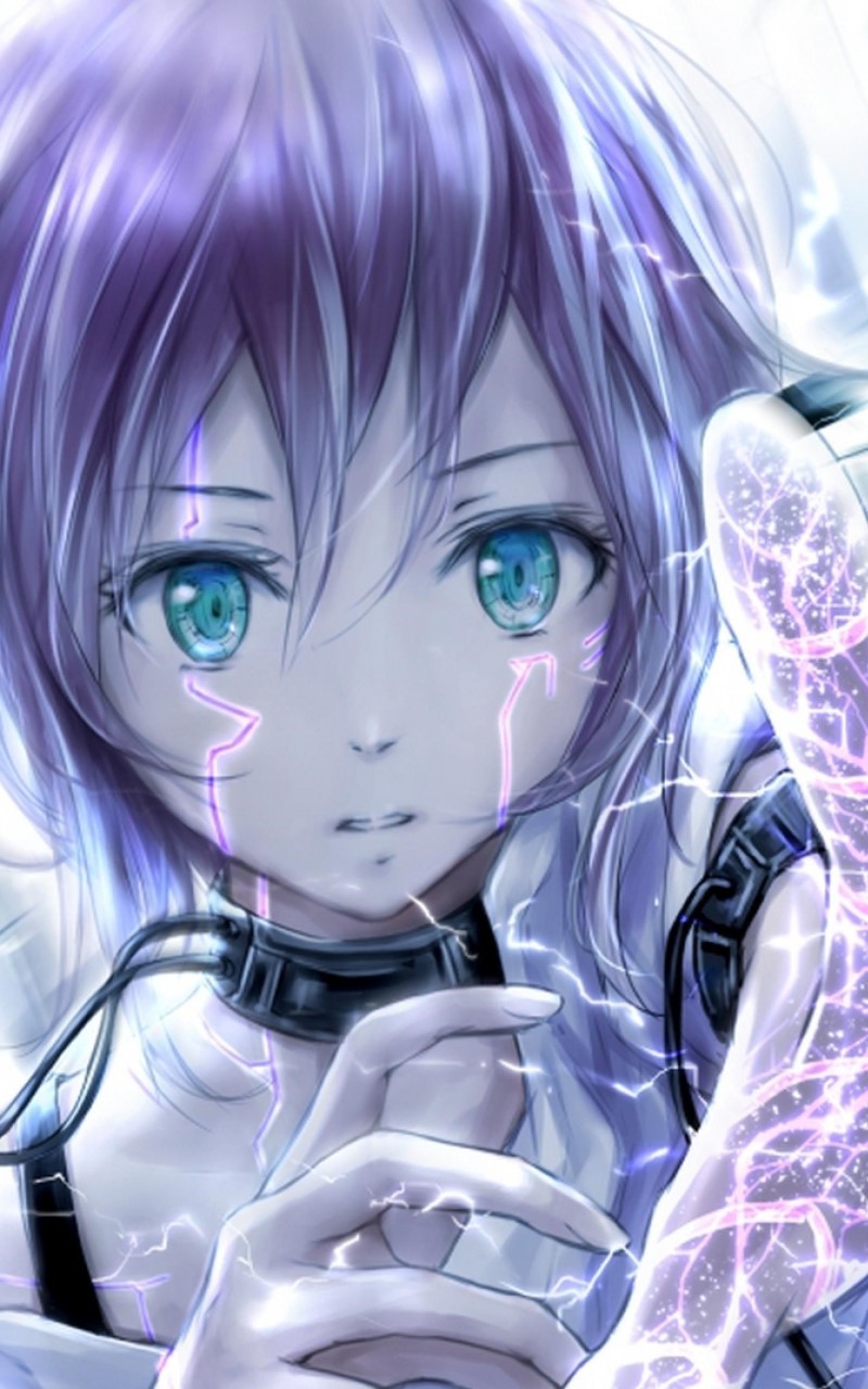 girl wallpapers for android,cartoon,anime,violet,cg artwork,purple