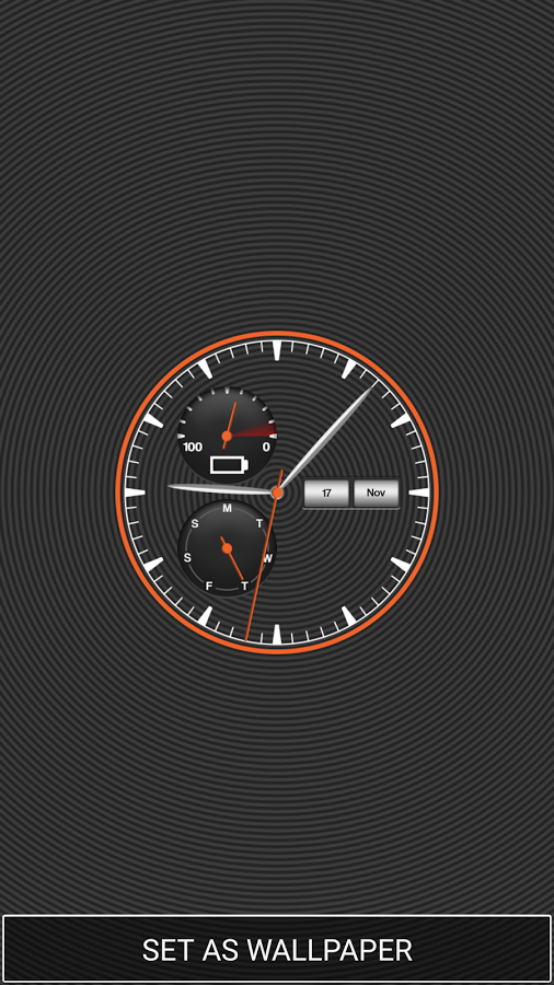 love clock live wallpaper,speedometer,orange,tachometer,gauge,font