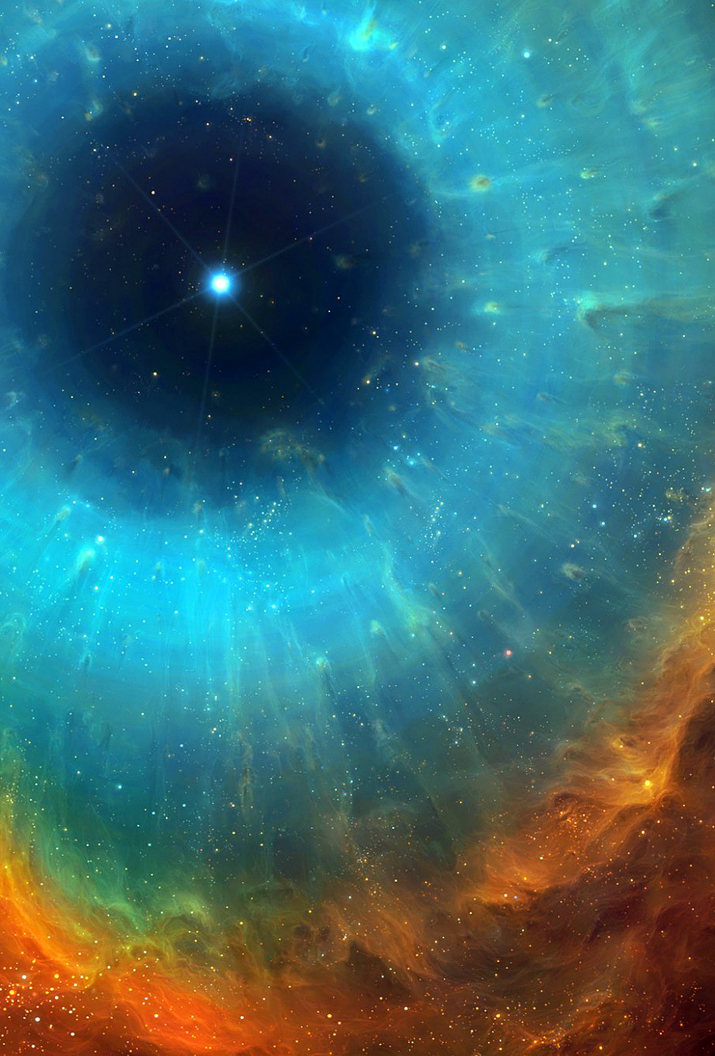iphone parallax wallpaper,naturaleza,cielo,espacio exterior,nebulosa,objeto astronómico