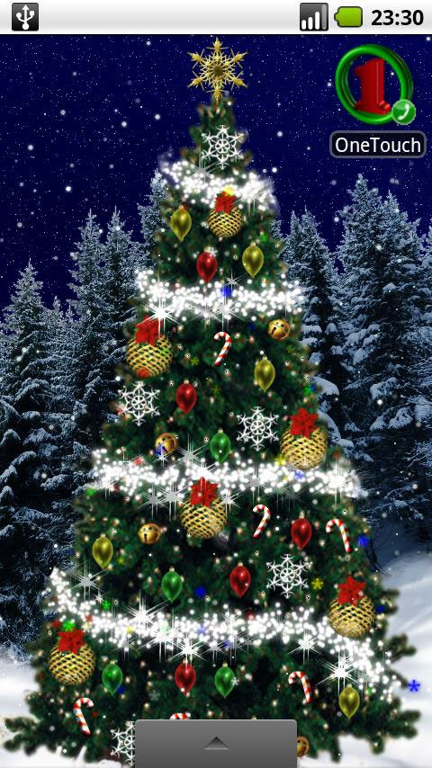 galleria fotografica live wallpaper,albero di natale,decorazione natalizia,abete rosso colorado,natale,ornamento di natale