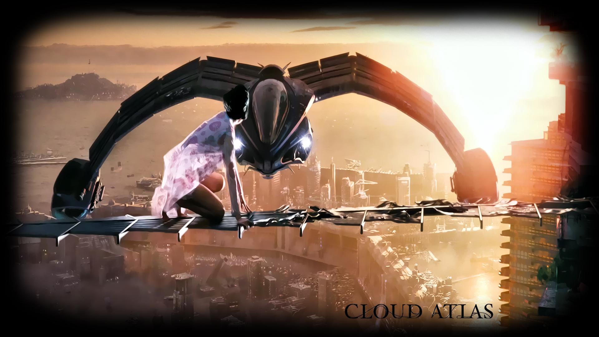 cloud atlas wallpaper,cg artwork,animation,fictional character,graphic design,illustration