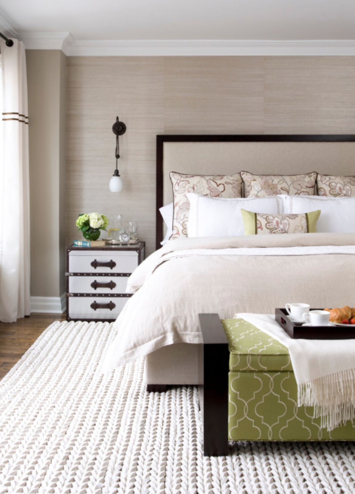 chelsea wallpaper for bedrooms,bedroom,furniture,bed,room,interior design