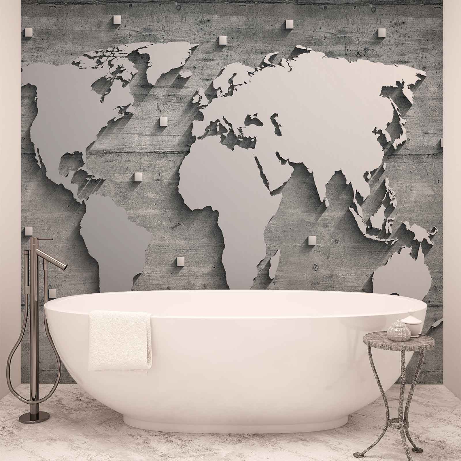 壁の地図の壁紙,壁,ルーム,壁紙,インテリア・デザイン,浴室