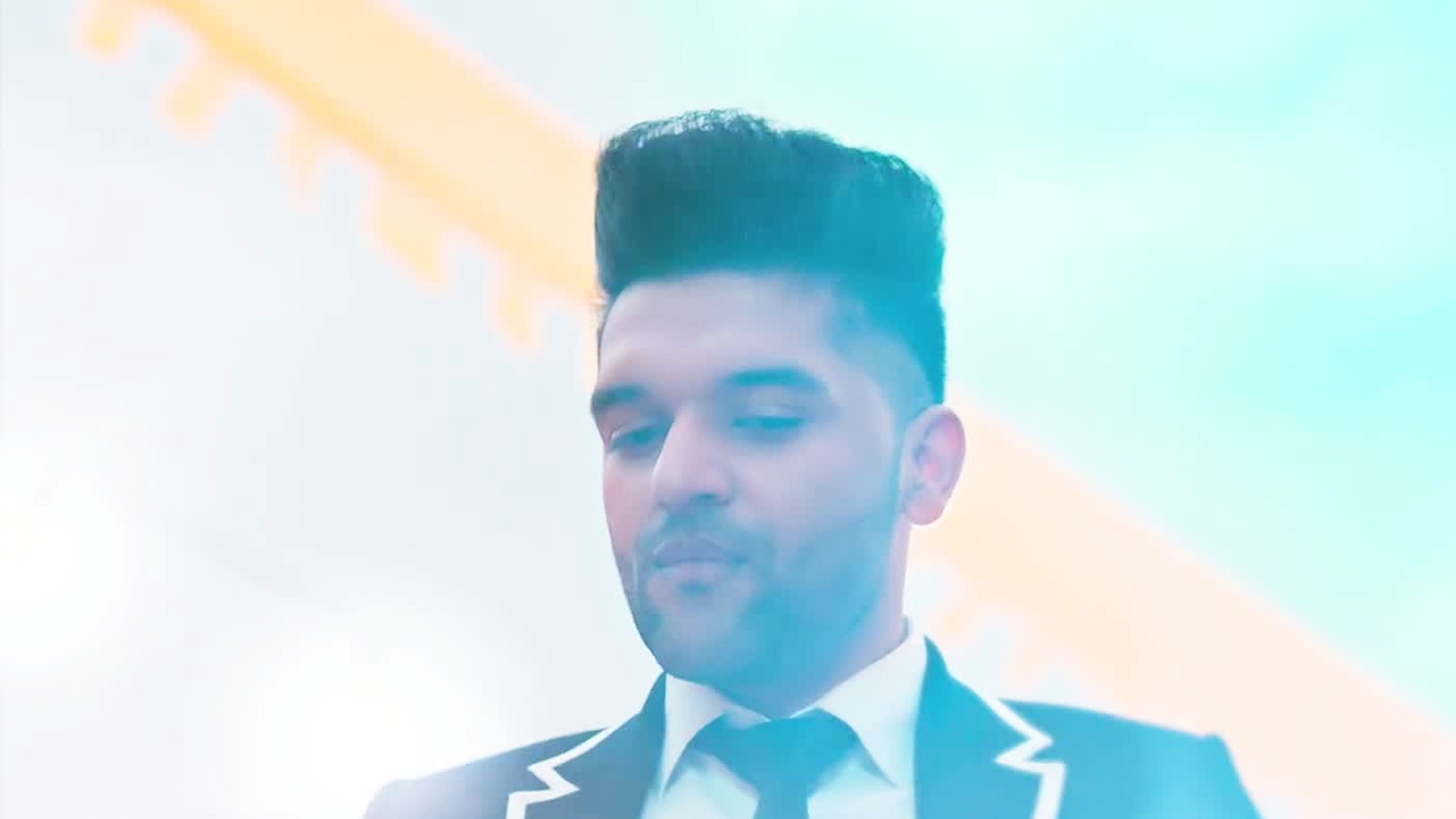 guru randhawa wallpaper herunterladen,gesicht,blau,kopf,stirn,türkis